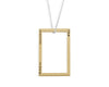 collier rectangle le 2,7g